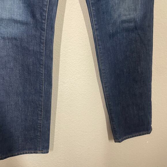 J Brand Womens Size 26 Aidan Ankle Jeans Blue 100% Cotton Mid Rise Pockets - Picture 4 of 9